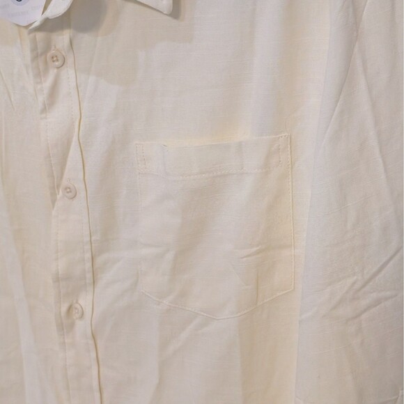 COOFANDY Men's Long Sleeve Button Down Shirts Casual Cotton Linen Shirts Summer - Picture 4 of 10